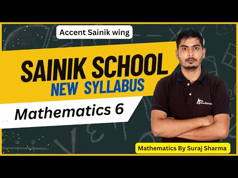 Sainik school maths syllabus class 6 | AISSEE math Syllabus