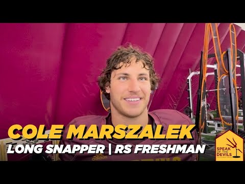 ASU long snapper Cole Marszalek on snaps & special teams growth