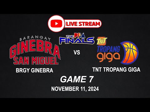 LIVE NOW! BRGY GINEBRA vs TNT TROPANG GIGA | PBA FINALS | November 11 2024 | NBA2K24 Simulation Only