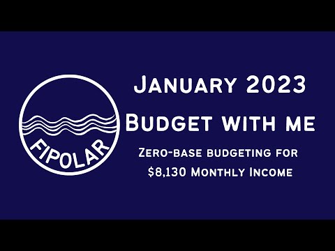 January 2023 Budget With Me