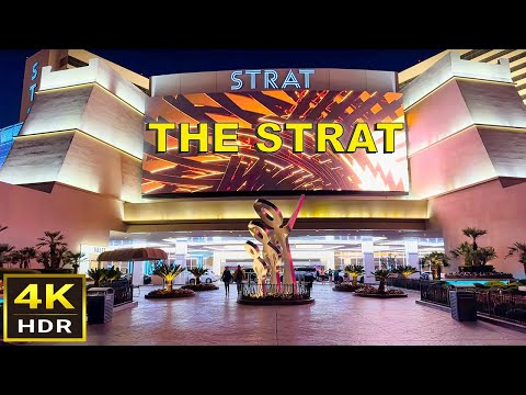 [4K HDR] The Strat Las Vegas Walking Tour | May 2024