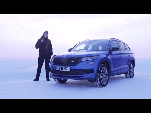 Skoda Kodiaq vRS - ultimate test on track and ice