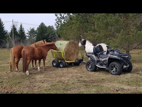 SILO & HAY BALE TRAILER (ATV & UTV Accessories)