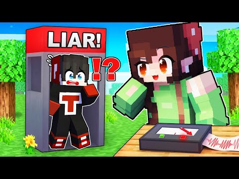 Using a LIE DETECTOR on my Friends In Minecraft! ( Tagalog )