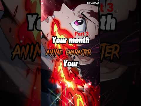 Part 3 of your month your anime character #edit #anime #subscribe #izuku #tanjiro #tengen