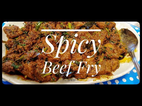 Spicy Beef Stir Fry | Hyderabadi Tala Hua Gosht | Karahi Meat | Beef Dry Roast | Anees