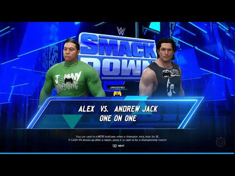 WWE 2K24 - AWA knockdown Live: Alex vs Andrew Jack