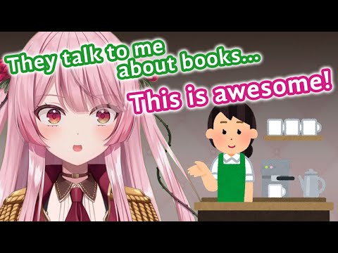 Bring a book to the cafe, get maidens 【NIJISANJI EN | Rosemi Lovelock】