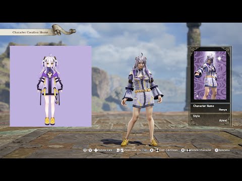 SoulCalibur 6; Henya (VShojo) custom character video guide by Zeno XC