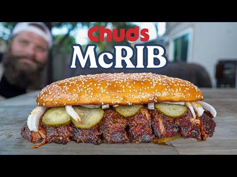 The BBQ McRib! | Chuds BBQ