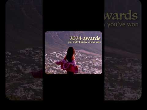 Tell me your 2024 awards! #2024 #selfcare #selfimprovement #loveyourself #feelgood #motivation