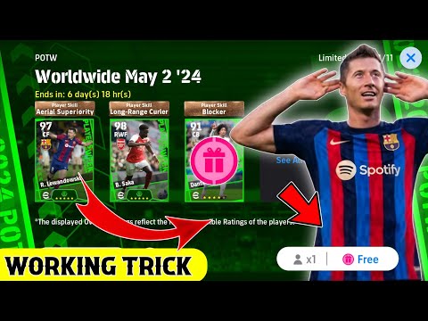 101 Rated Boosted Robert 🤜🤛 Lewandowski Free Try Trick In eFootball 2024 Mobile