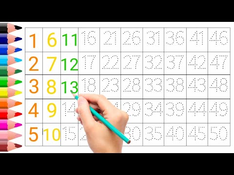 Learn To Count 1 To 50 | Educational kids Songs | Fun Counting Numbers Song For Kids| 1 To 100 Count