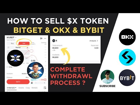 How To Sell $X On Bitget Application  How To Exchange X Empire Token In Bitget, Bybit, OKX