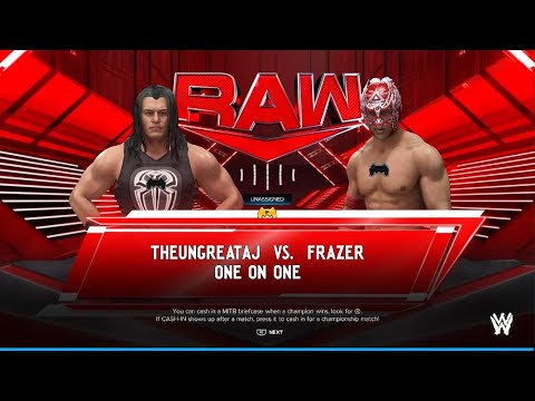 AWA Monday night dawn: Theungreataj vs Frazer