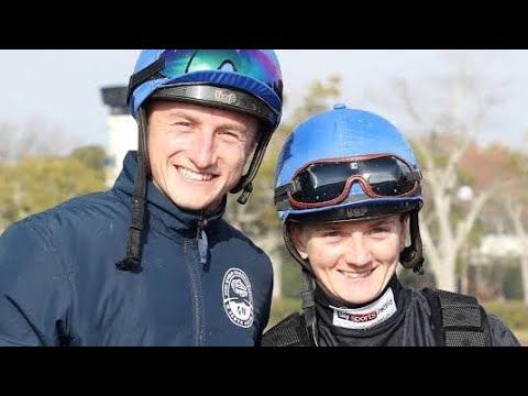 マーカンド騎手＆Ｈドイル騎手の夫妻が競馬学校で熱心に指導　生徒たちは「親切な２人を大好きに」