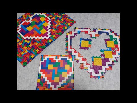 Tetris Jigsaw Puzzle by Blue Kazoo - Part 2 #tetris #puzzle