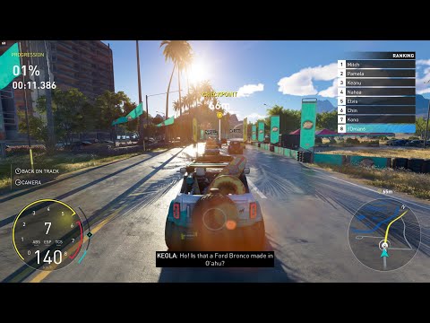 The Crew Motorfest - Grand Race and Hawaii Scenic Tour