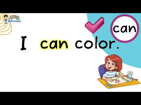 READING SIMPLE SENTENCES FOR KIDS | Sentences with Sight Words I, Can, and You | Reading Phonics