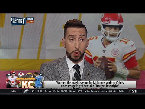 Nick "Reaction" Chiefs def Chargers 24-17; Mahomes: 182 Yds, TD, Int; Rivers: 353 Yds, TD, 3 Int