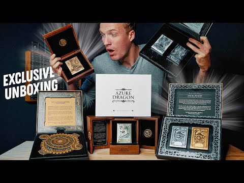 UNBOXING the fanciest Playing Cards I have ever seen!!