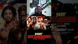 NXT Battleground Predictions! #shorts #nxt #wwe