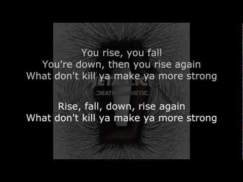 Metallica - Broken, Beat, & Scarred Lyrics (HD)