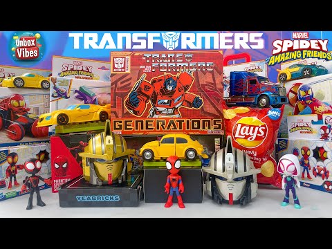 60 Minutes Satisfying with Unboxing TRANSFORMERS Toys - BumbleBee, Optimus Prime G1 Collection ASMR