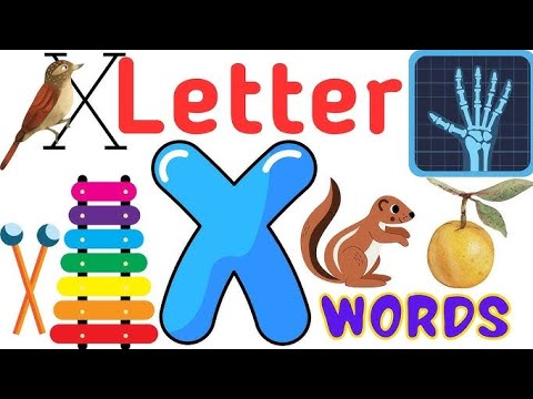 30 Words start with X | X Letter words | Letter X Vocabulary | Words that start with Letter X