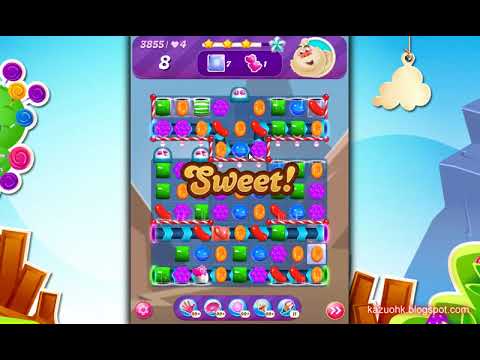 Candy Crush Saga Level 3855   NO boosters