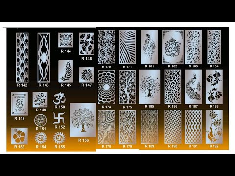 Laser cutting Designs | MDF CNC Jali Design Ideas | MDF Ceiling Design 2024 (Part-3)