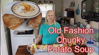 Old Fashion Chunky  Potato Soup Recipe