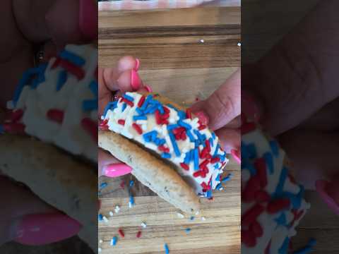 🍦3 Ingredient Memorial Day Ice Cream Sandwich🇺🇸