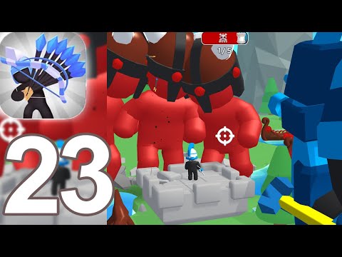 Merge Archers: Arrow Gameplay Walkthrough Part 23 (iOS Android)