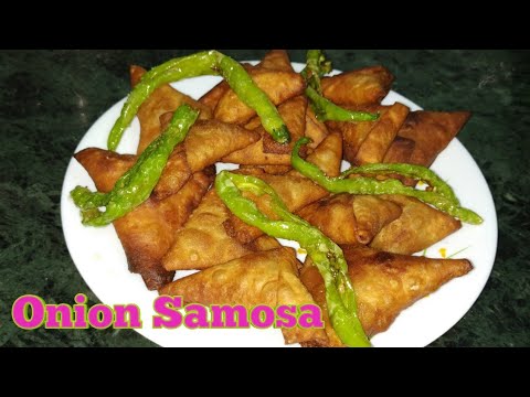 Onion Samosa Recipe| How to Prepare Onion Samosa at Home| Telangana Ruchulu