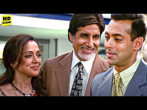 सलमान खान को उनके खोए हुए बाबूजी और माँ मिल गए। Baghban Movie Ka Emotional Scene | Salman Khan