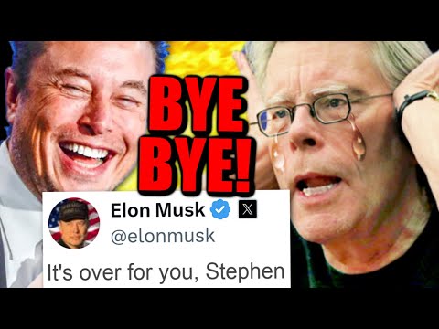 Elon Musk DESTROYS Stephen King After The DUMBEST Tweet Ever!