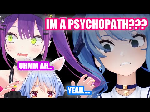 Towa-sama and Pekora Gets Scared at Sui-chan After Saying She's a Psychopath【Hololive English Sub】