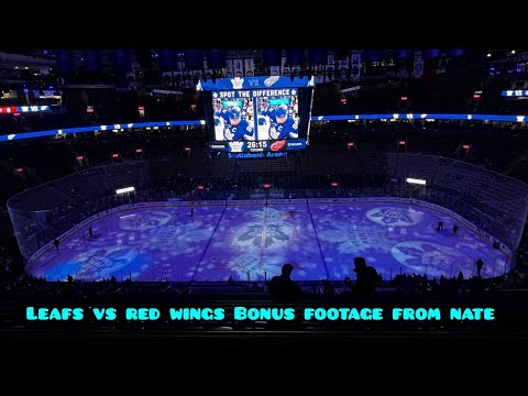 BONUS FOOTAGE FROM NATE Leafs vs Red Wings April 2nd 2023 MUST WATCH