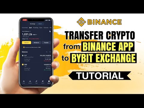 How to TRANSFER crypto from BINANCE to Bybit Exchange | App Tutorial