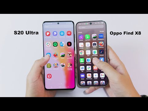 Samsung S20 Ultra VS Oppo Find X8 - Speed, Display, Size Comparison