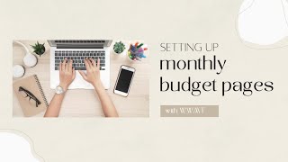 How I Budget | April Budget Pages | DIY Budget Pages | April 2023 Budget