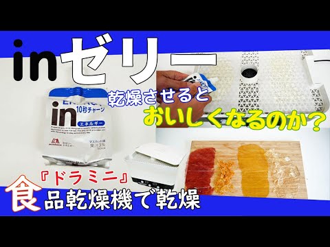 【最強の栄養食】森永inゼリーを乾燥させるとおいしいのか？（ドラミニ）