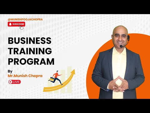 BUSINESS TRAINING PROGRAM | Network Marketing | Munish Chopra