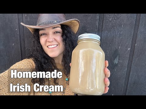 How to Make Homemade Irish Cream | Festive Holiday Drink & DIY Gift Idea