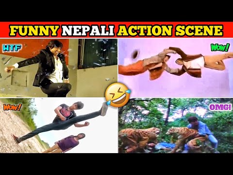 Funniest Nepali Action Scenes | सारी गलती Low Budget की है 🤣