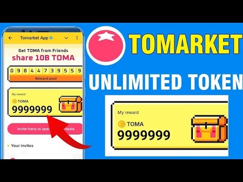 Tomarket Unlimited Toma Token Claim 100% Working Trick | Tomarket Unlimited Token/Tomarket lasting