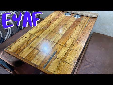 Unveiling Pops' Incredible E4AF Motorhome Table Transformation