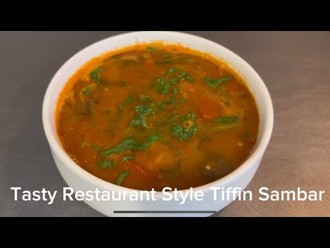 Tasty Hotel Style Tiffin Sambar