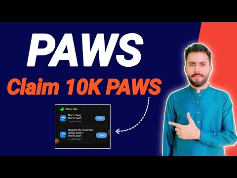 PAWS Airdrop New Tasks || Paws Airdrop Fomo Hash Task || Paws Airdrop Snapshot